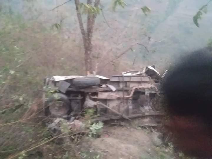 आठविसकोटमा जीप दुर्घटना, वडाध्यक्ष सहित ८ जना घाईते