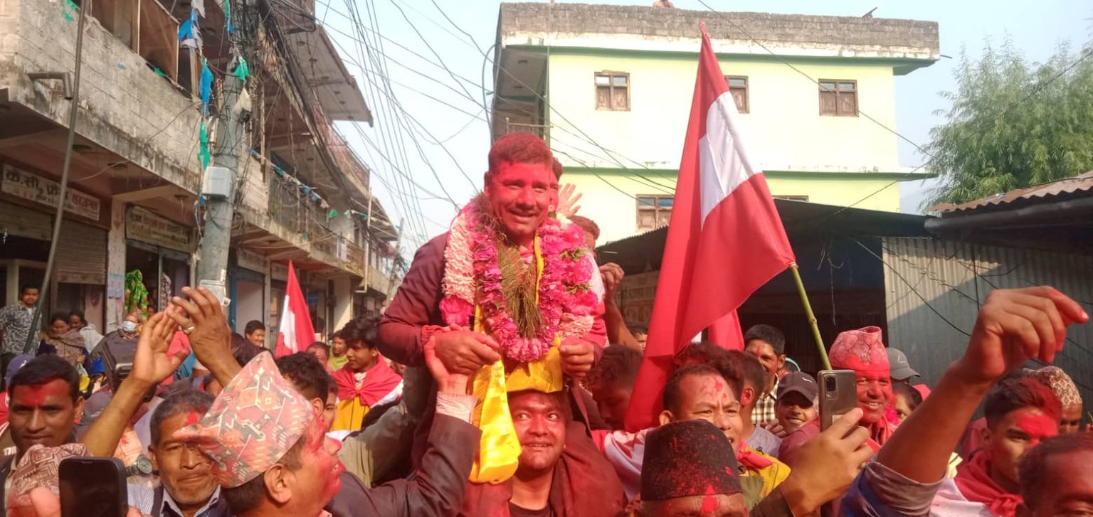 मुसिकोट २ नेपाली काँग्रेसका दिनेश खड्का विजयी