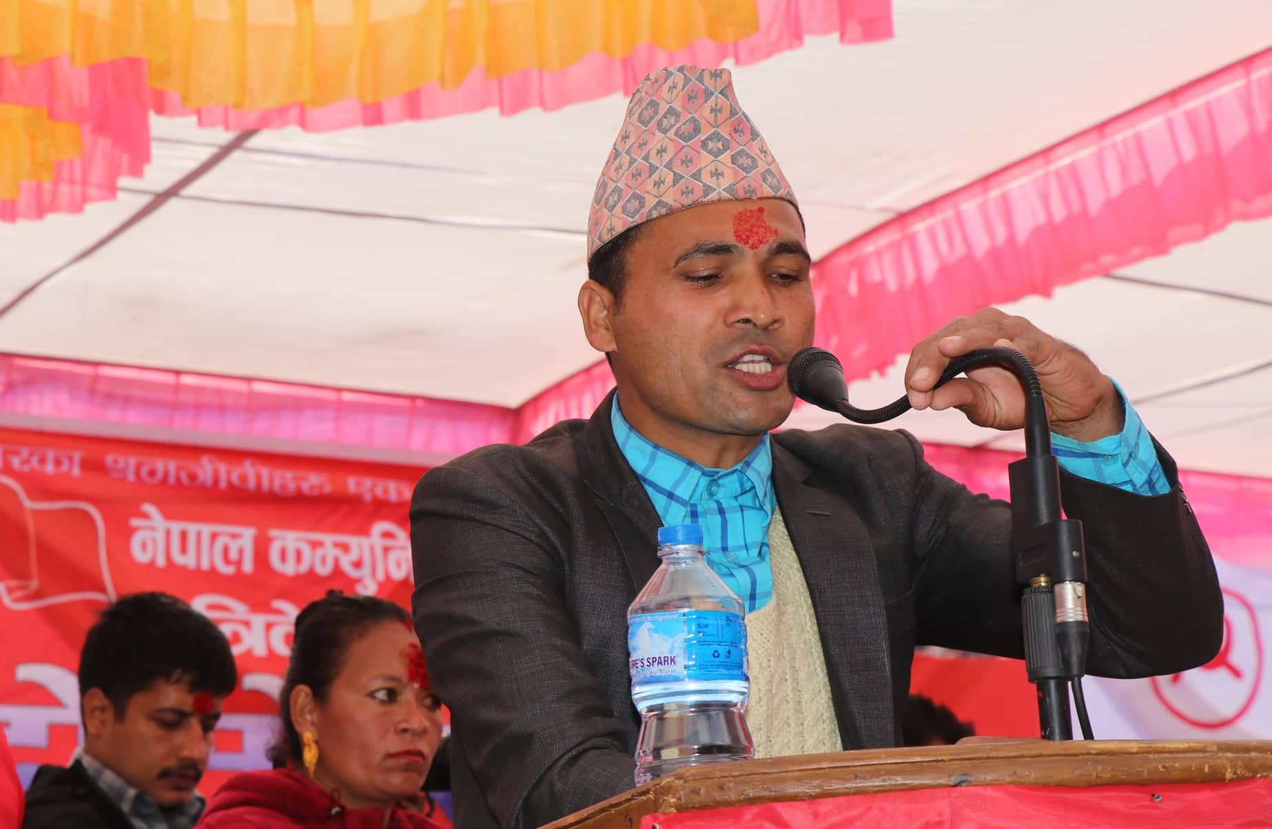 त्रिवेणी गाउँपालिका १ मा स्वतन्त्र उम्मेदवार सुन्दर ओली जित नजिक