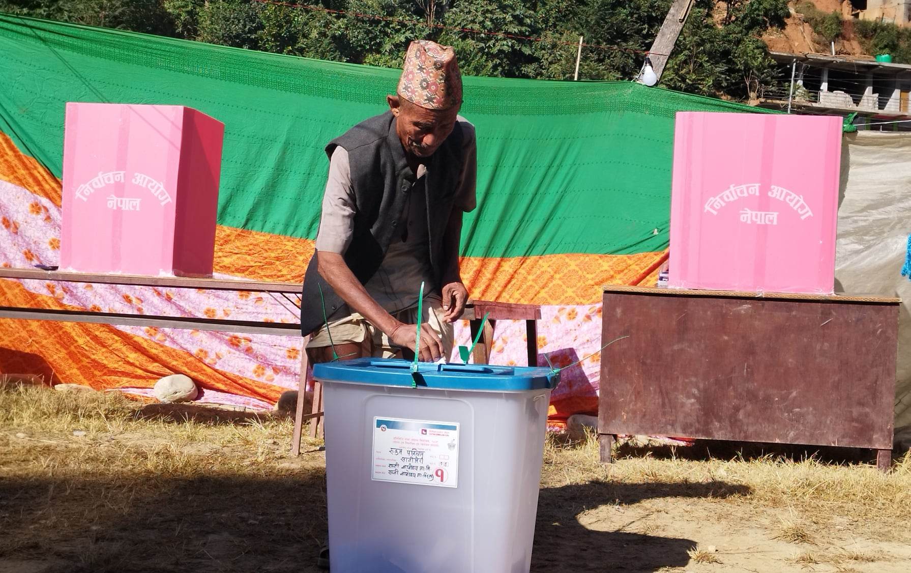 रुकुुम पश्चिममा ५७.७३ प्रतिशत मत खस्यो