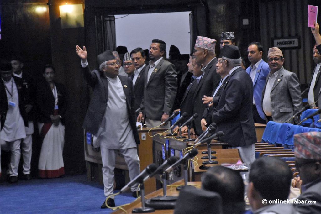 विपक्षी दलको अवरोधपछि प्रतिनिधिसभा बैठक भोलिसम्म स्थगित